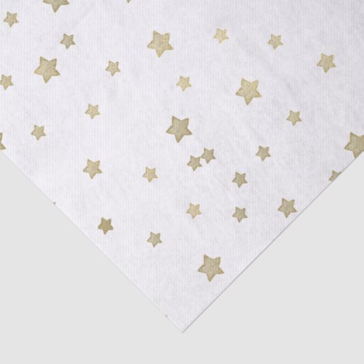 Gold Stars Tissuepapier (Detail)