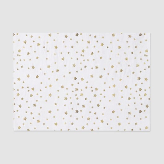 Gold Stars Tissuepapier (Voorkant)