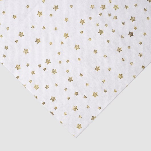 Gold Stars Tissuepapier (Detail)