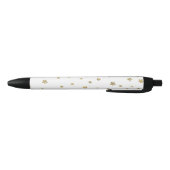 Gold Stars Zwarte Inkt Pen (Bodem)