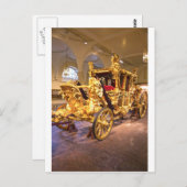 Gold State Coach London Briefkaart (Voorkant / Achterkant)