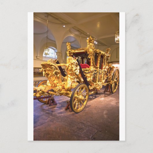 Gold State Coach London Briefkaart (Voorkant)