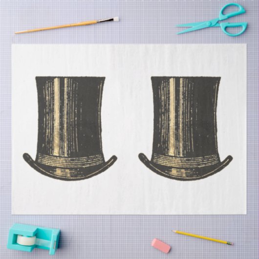 Gold SteamPunk Series Design 32 Tissuepapier (Craft)