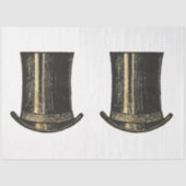 Gold SteamPunk Series Design 32 Tissuepapier (Voorkant)