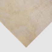 Gold  Steampunk-tandwielen Tissuepapier (Detail)