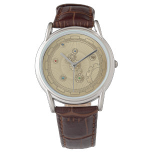 Gold Steampunk Watch Horloge