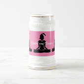 Gold Stein - Beer Yoga Stein Bierpul (Center)