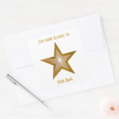 "Gold" Sterke witte sticker (Envelop)