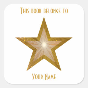 "Gold" Sterke witte sticker