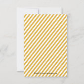 Gold Stippen - 3x5 Afstuderen aankondiging (Achterkant)