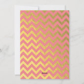 Gold Stippen Cheers to New Year Script Holiday Fot Feestdagenkaart (Achterkant)