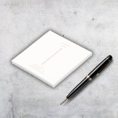 Gold Stippen Minimalist Simple Professional Post-it® Notes