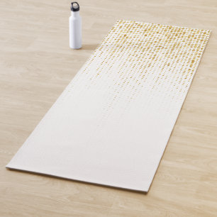 Gold Stippen minimalistisch Yoga Mat