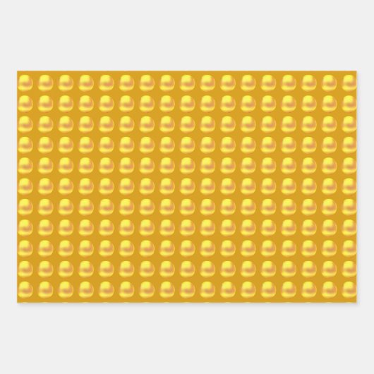 Gold Stippen - Papierlade voor onmiddellijke verpa Inpakpapier Vel (Voorkant)