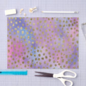 Gold Stippen, Purples en Pinks-papier voor loskopp Tissuepapier (Craft)