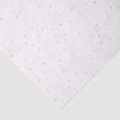 Gold Stippen - Weefselpapier Tissuepapier (Detail)