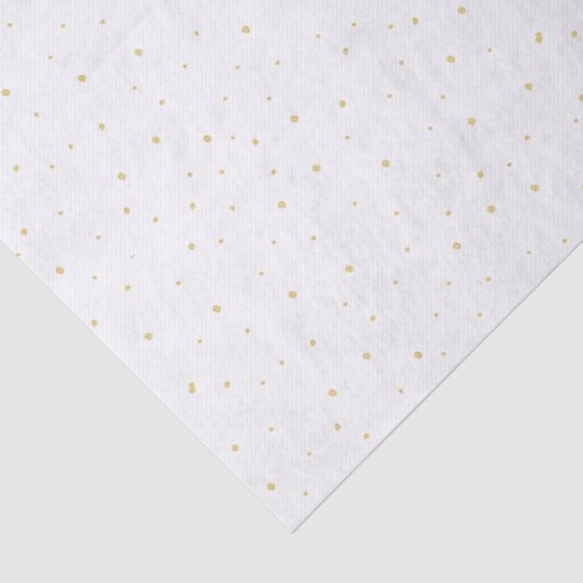 Gold Stippen - Weefselpapier Tissuepapier (Detail)
