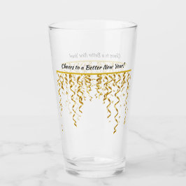 Gold Streamers, een beter nieuwjaar Glas