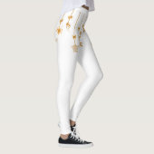 Gold String-Ornamenten Leggings (Rechts)
