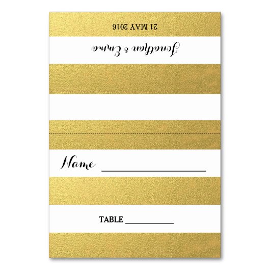 Gold Stripe escorts Kaart (Voorkant)