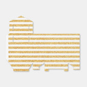 Gold Stripe Gift Box Bedankdoosjes (Uitgevouwen)