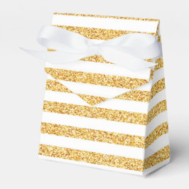 Gold Stripe Gift Box Bedankdoosjes