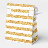 Gold Stripe Gift Box Bedankdoosjes (Achterkant)