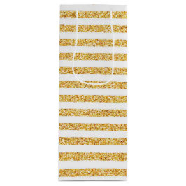 Gold Stripe Gift-tas Wijn Cadeautas