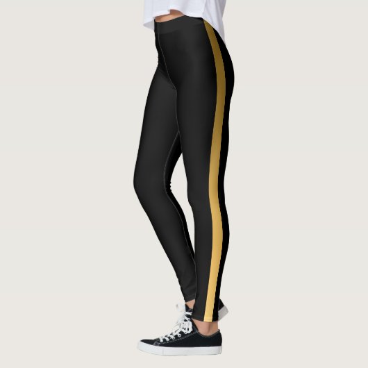 Gold Stripe Leggings (Links)