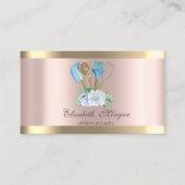 Gold Stripe Roos Gold Bakery Hand Tools Visitekaartje (Voorkant)