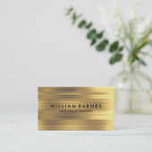 Gold Stripe Visitekaartje (Staand voorkant)