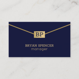 Gold Stripe Visitekaartje