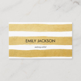 Gold Stripe Visitekaartje