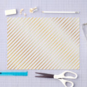 Gold Striped Elegance Tissuepapier (Craft)