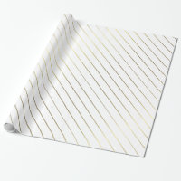 Gold Striped Glamor Shiny Design Elegant
