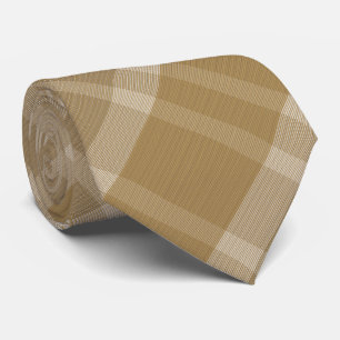 Gold Striped Patroon Stropdas