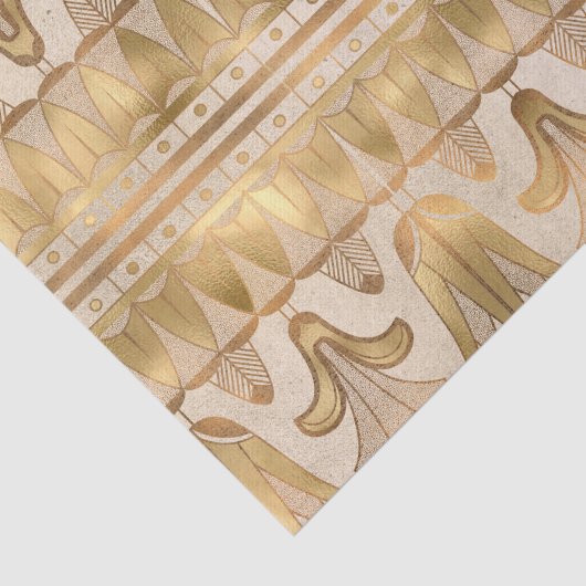 Gold Style, geïnspireerd door Egyptenaar Tissuepapier (Detail)