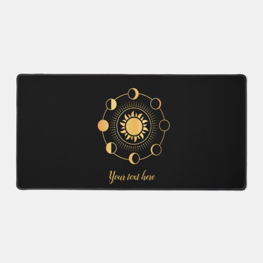 Gold Sun- en Moon-fasen Bureaumat (Voorkant)