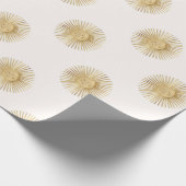 Gold Sun Happy Sunshine Cadeaupapier (Hoek)