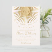 Gold Sun Happy Sunshine Kaart (Staand voorkant)