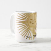 Gold Sun Happy Sunshine Koffiemok (Voorkant links)