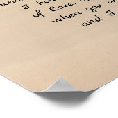 Gold Sun Namaste Definition Poster (Hoek)