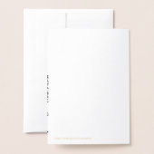 Gold Sunflower, Elegant bruiloft Uitnodiging (Met envelop)