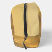 Gold sunrise personalizable mountains monogram toilettasje (Rechts)