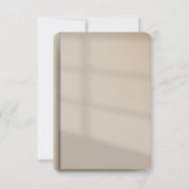 Gold Sweet Sixteen Hartelijk dank Save The Date (Achterkant)