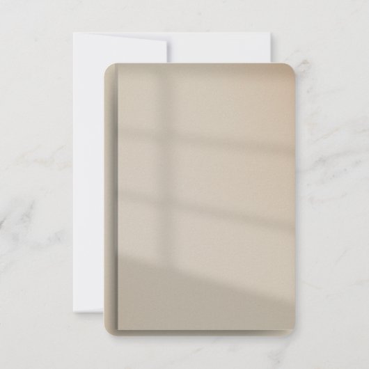 Gold Sweet Sixteen Hartelijk dank Save The Date (Achterkant)