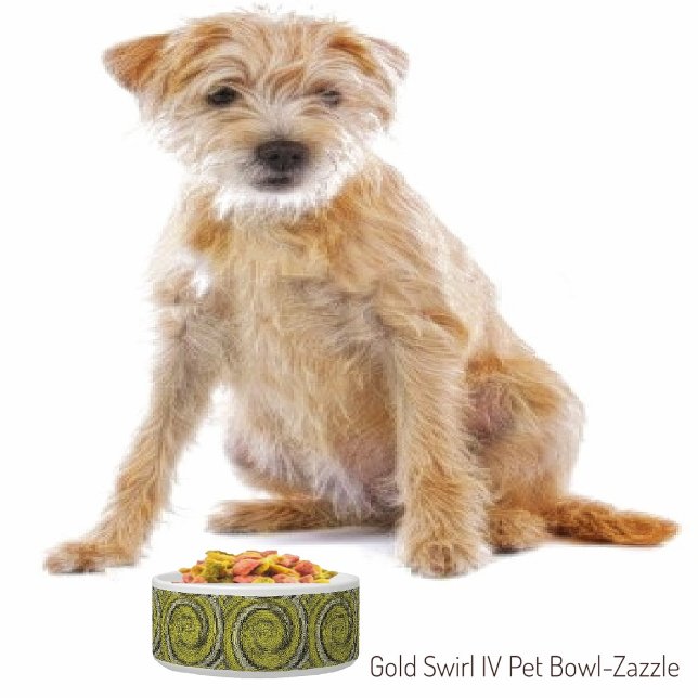 Gold Swirl IV Voerbakje (Creator heeft geüpload)