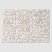 Gold Swirl ontkoppeling noodlijdend Tissuepapier (Voorkant)