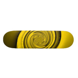 Gold Swirl Persoonlijk Skateboard