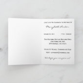 Gold Swirls 80e verjaardag uitnodiging (Binnen)